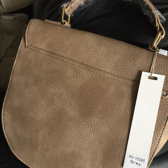 Beautiful Vintage Crossbody Bag (Gray) - Picture 6 of 6